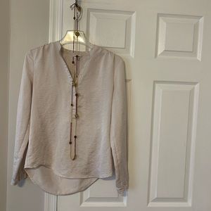 Off white Calvin Klein blouse